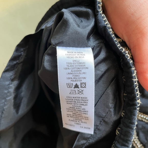 French Connection beaded size 6 top - Picture 12 of 13